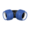 COUDE EGALE PP 50X50 EN POLYPROPYLENE ACCESSOIRES DE COMPRESSION EN PP COUDE MALE PP