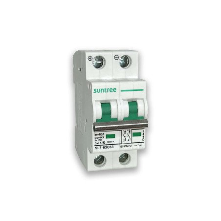 DISJONCTEUR DC SUNTREE 2P - 63A 550VDC