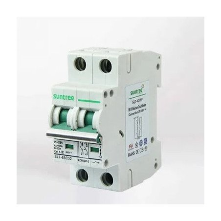 DISJONCTEUR DC SUNTREE 2P- 32A 550VDC